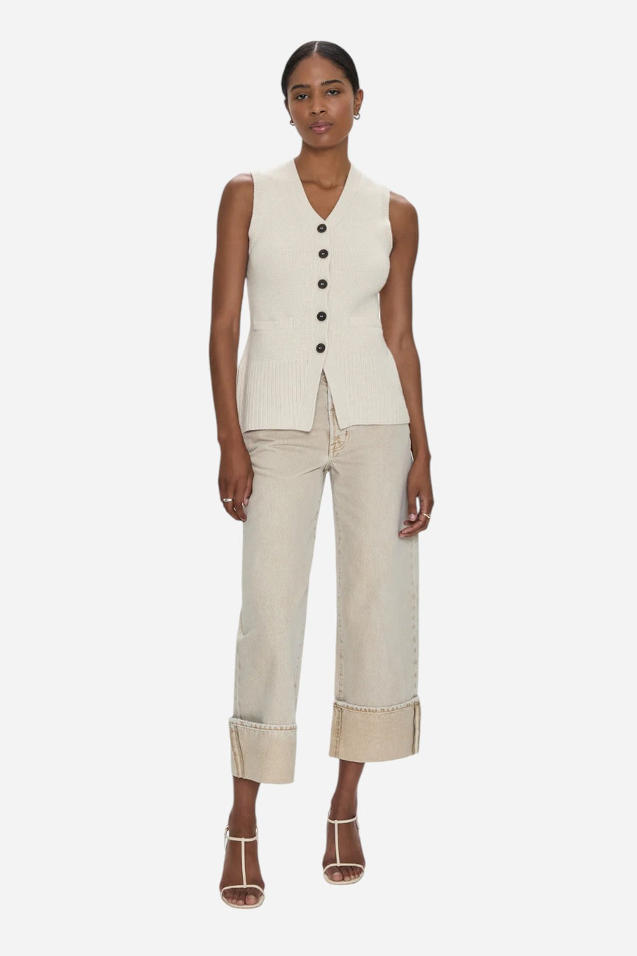 Pistola Audra Vest in Dove