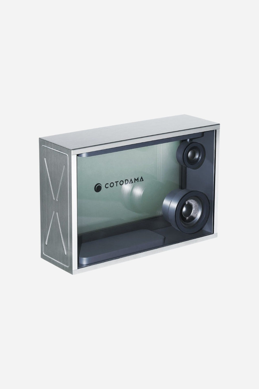 Cotodama Speaker Box in Military Silver