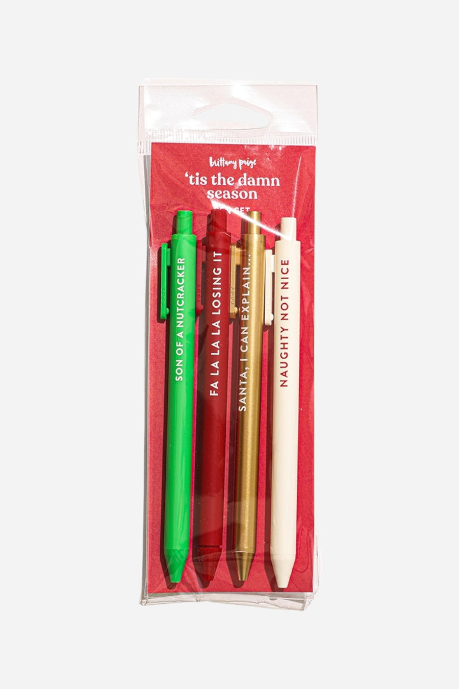 'Tis The Damn Season Pen Set