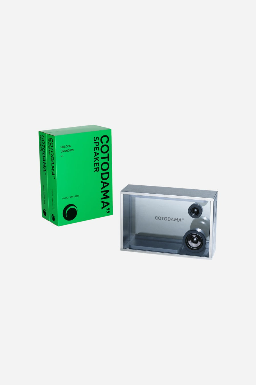 Cotodama Speaker Box in Military Silver