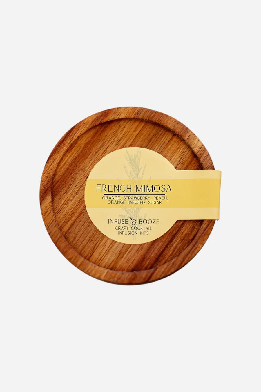 Infuse & Booze French Mimosa - 16oz – back view