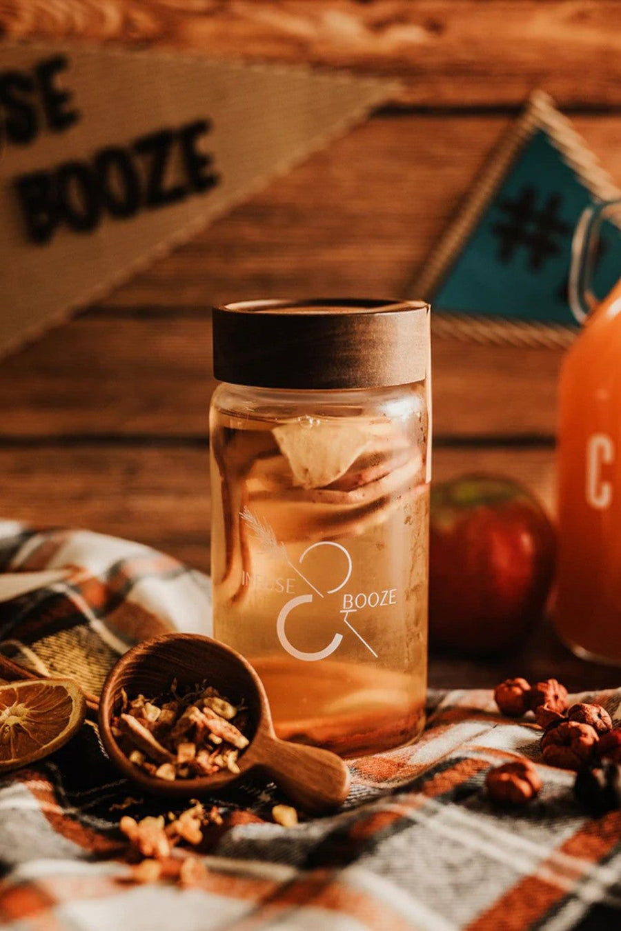 Infuse & Booze The Tailgatter - 16oz – back view
