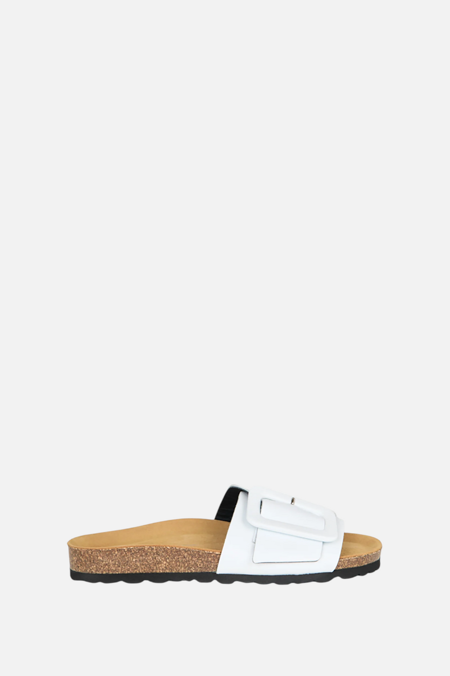 Intentionally Blank Clarice Sandal in White – front view