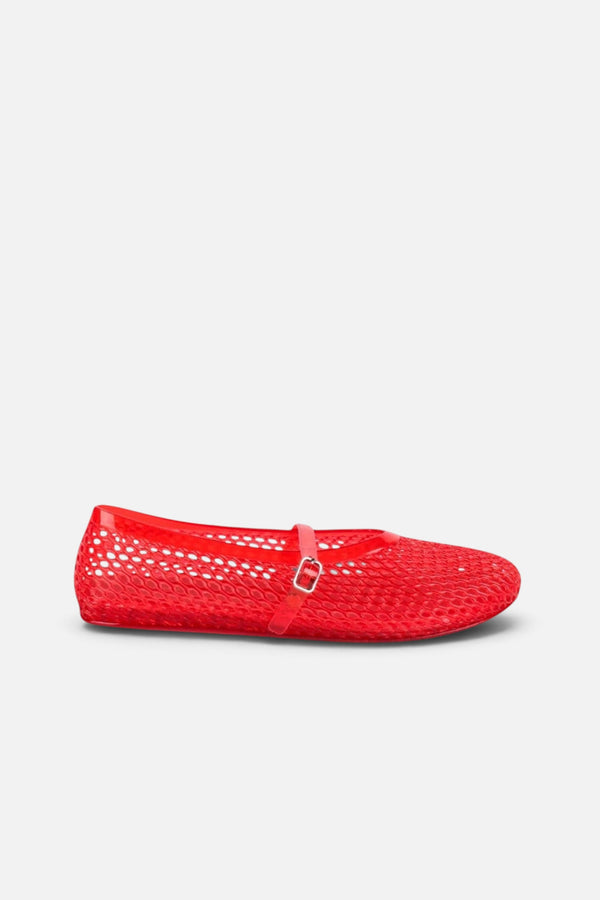 Intentionally Blank Classy Jelly Mary Jane in Cherry