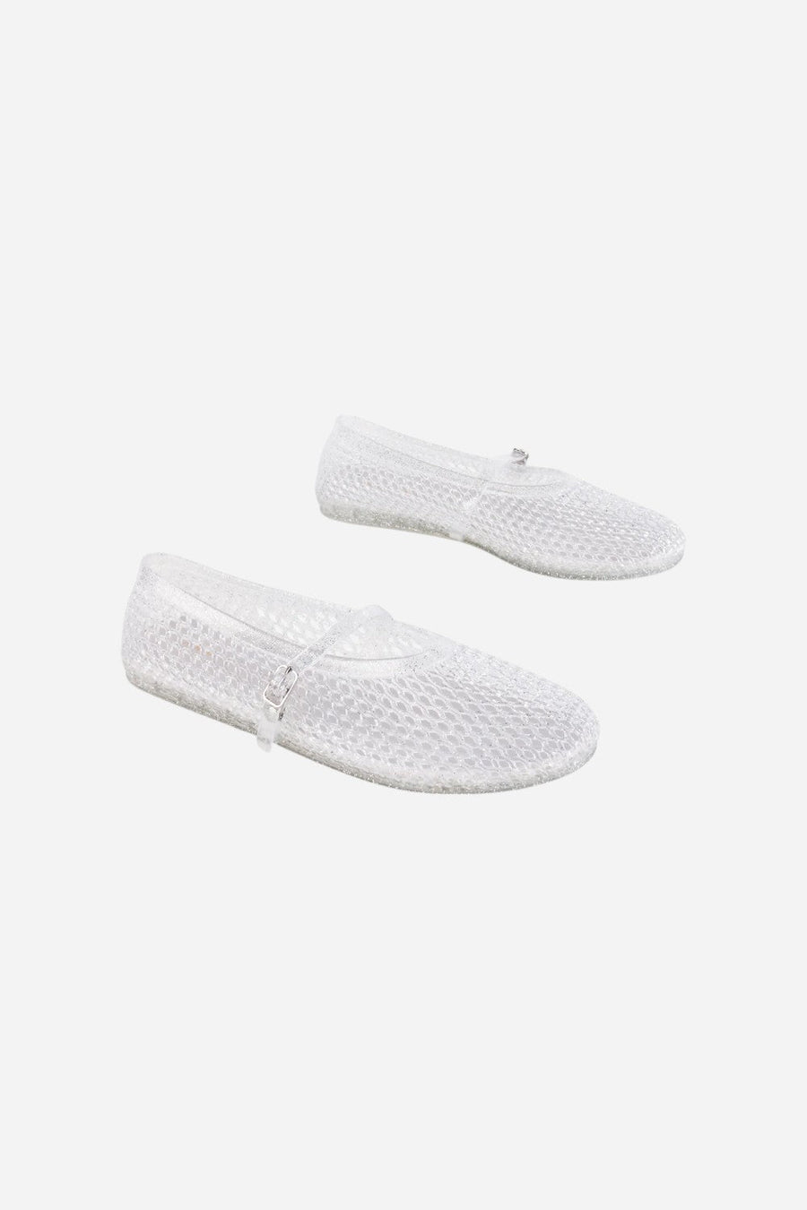 Intentionally Blank Classy Jelly Mary Jane in Crystal – flat lay