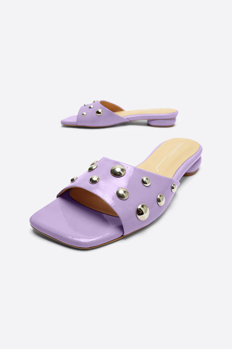 Intentionally Blank Sadie Sandals in Lavender – side view