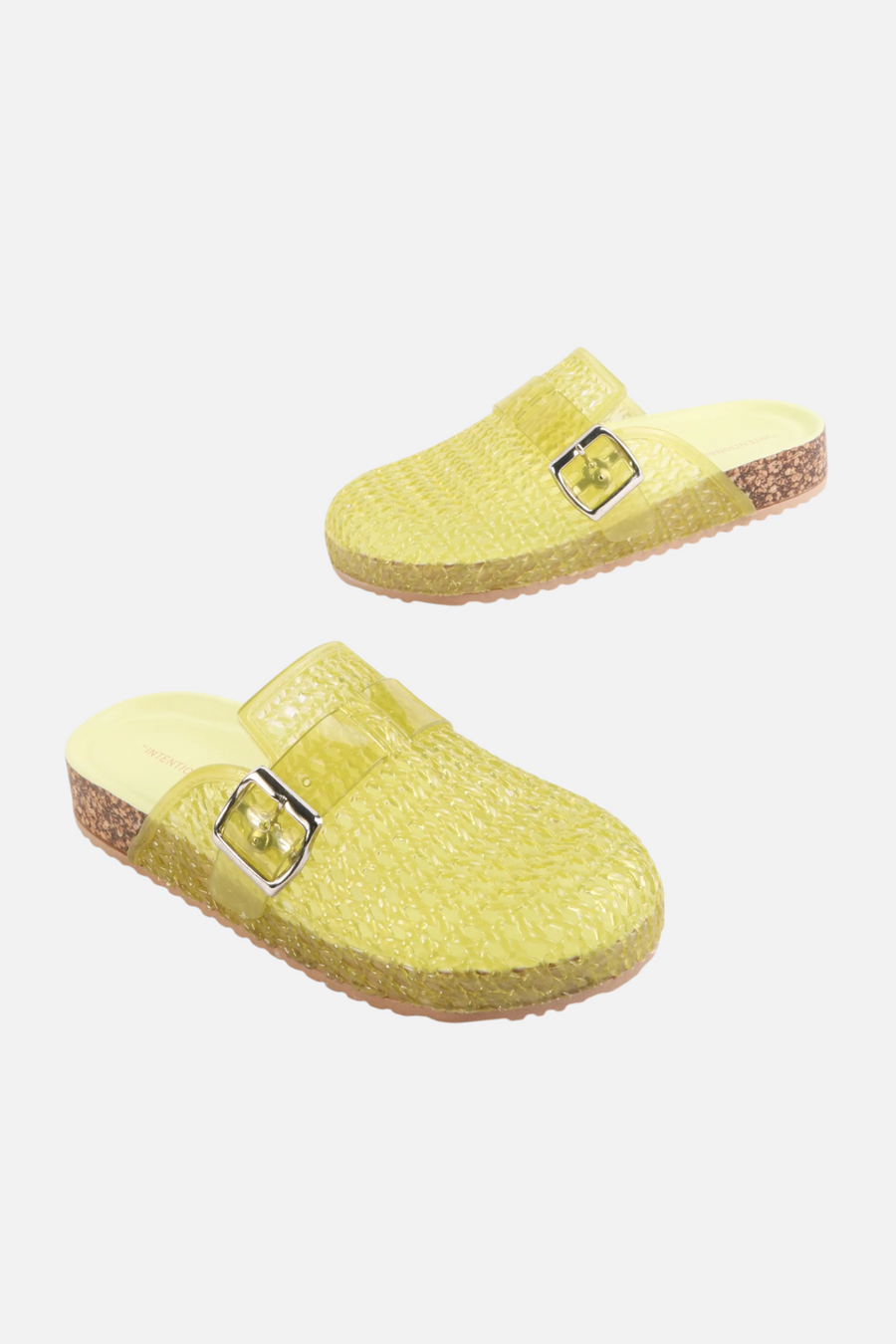 Intentionally Blank Seth Clog Mule in Melon – back view