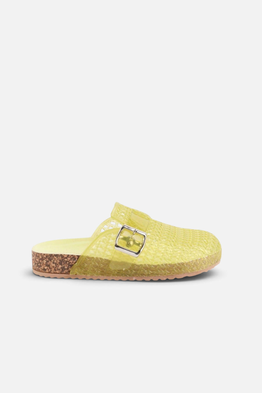 Intentionally Blank Seth Clog Mule in Melon – side view