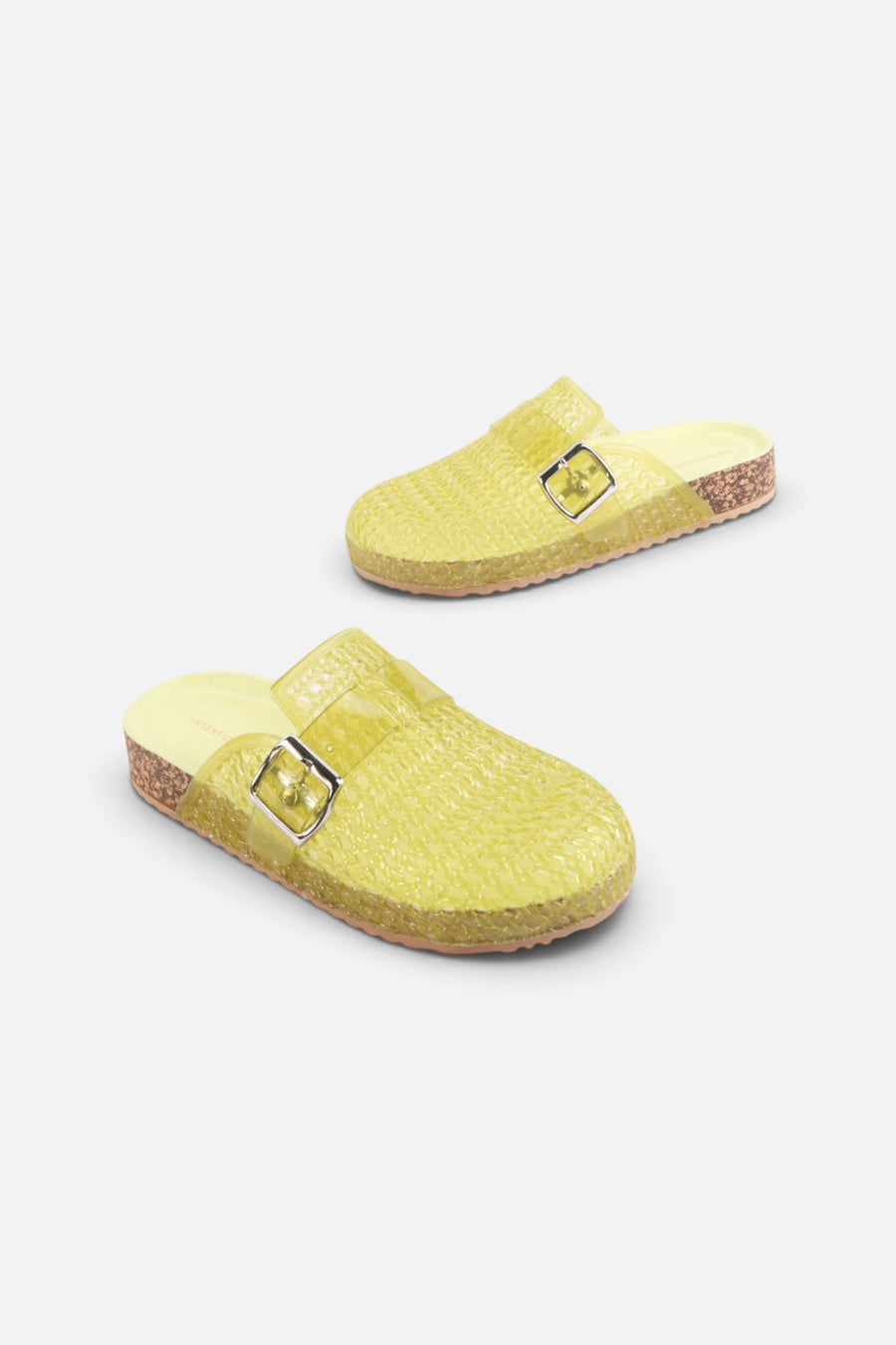 Intentionally Blank Seth Clog Mule in Melon – side view