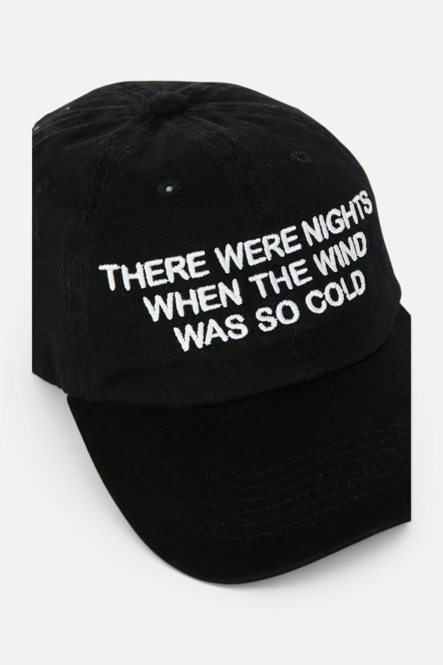 Intentionally Blank There Were Nights Hat in Black – side view