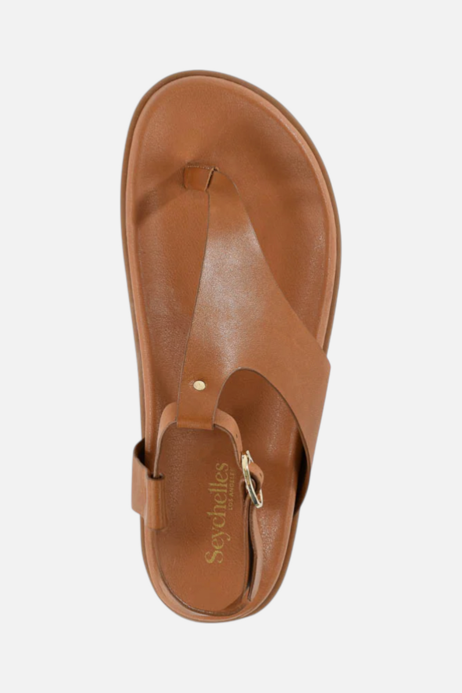 Seychelles Women's In The Zone Leather Sandal in Tan