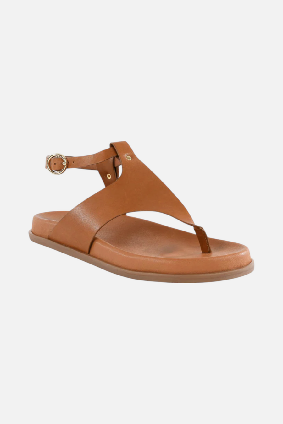 Seychelles Women's In The Zone Leather Sandal in Tan