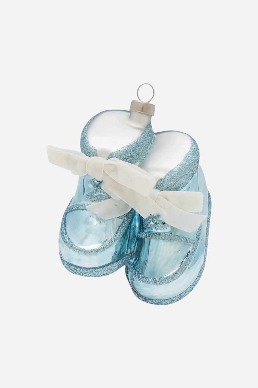 It's A Boy Booties Ornament – front view