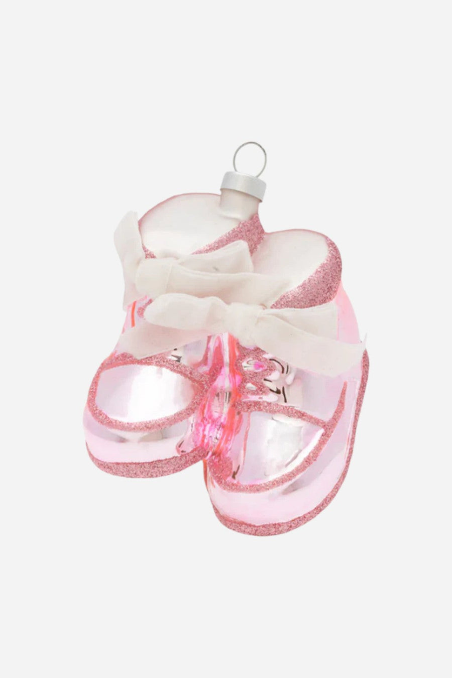 It's A Girl Booties Ornament – front view