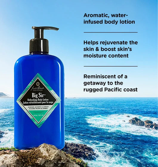 Jack Black Big Sir Refreshing Body Lotion - 3Oz – side view