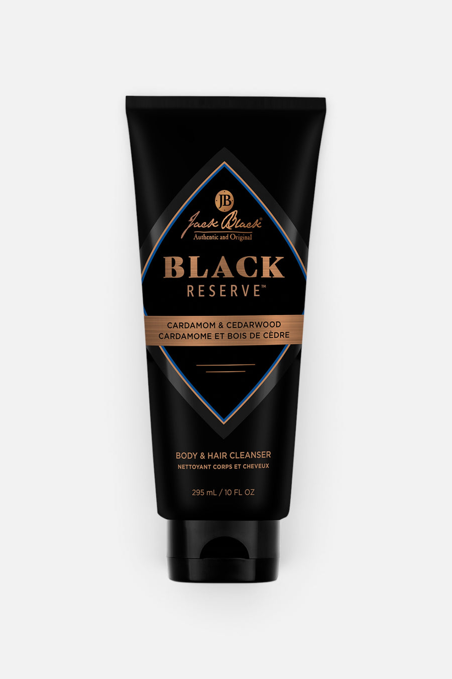 Jack Black Black Reserve Body & Hair Cleanser – front view