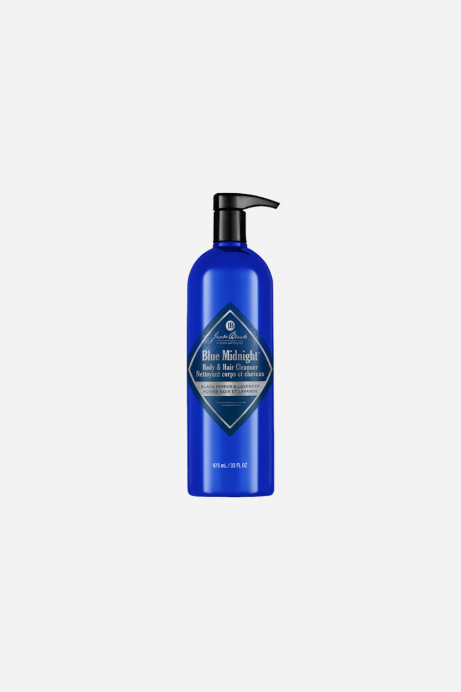 Jack Black Blue Midnight Body & Hair Cleanser - 33Oz – front view