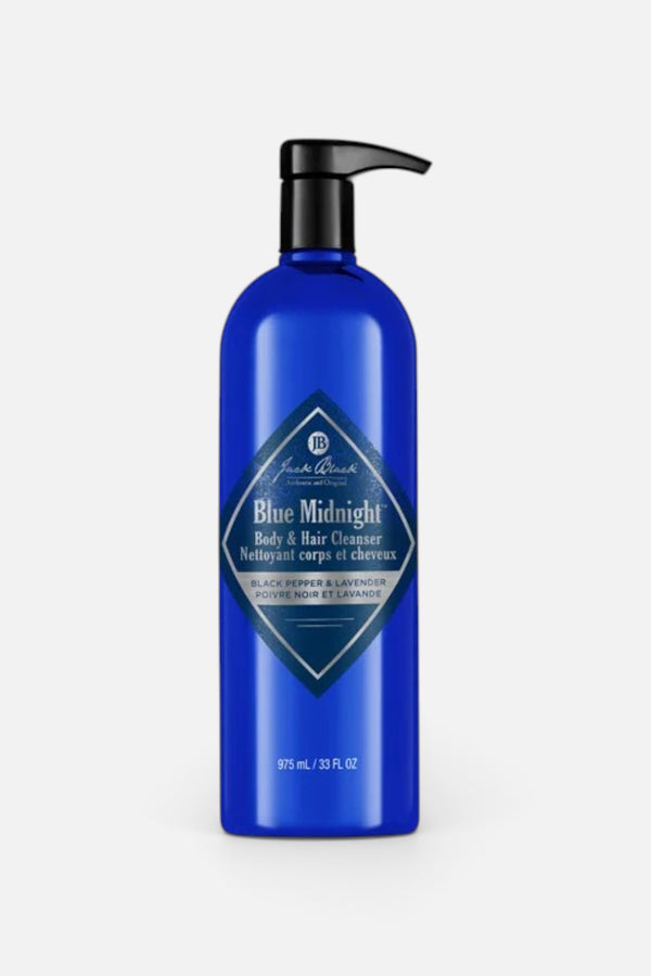Jack Black Blue Midnight Body & Hair Cleanser