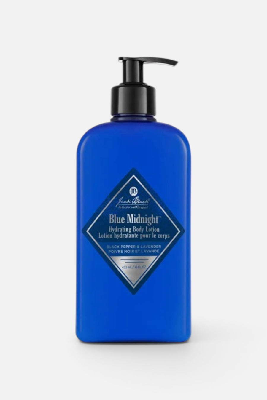 Jack Black Blue Midnight Hydrating Body Lotion – front view