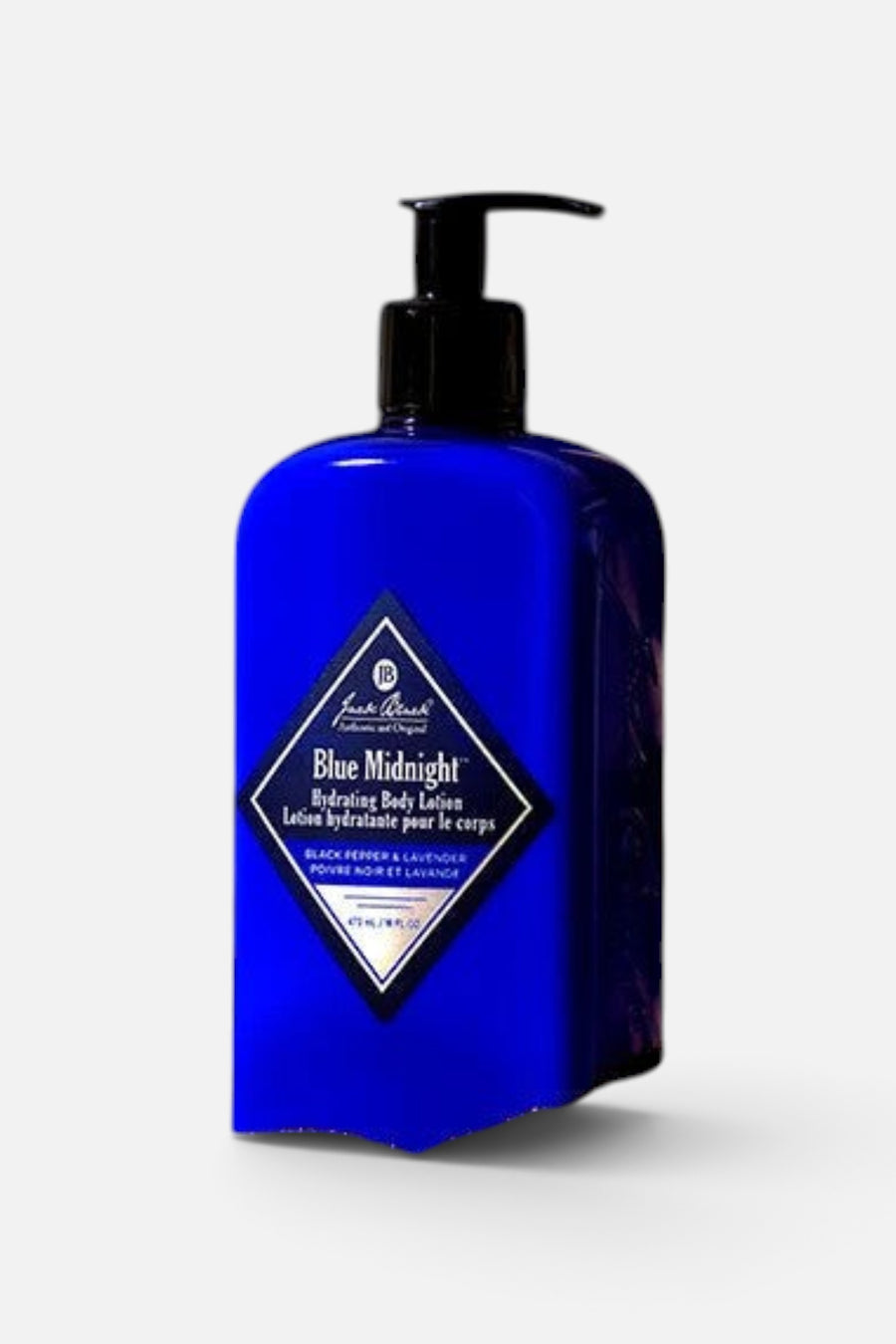 Jack Black Blue Midnight Hydrating Body Lotion – side view