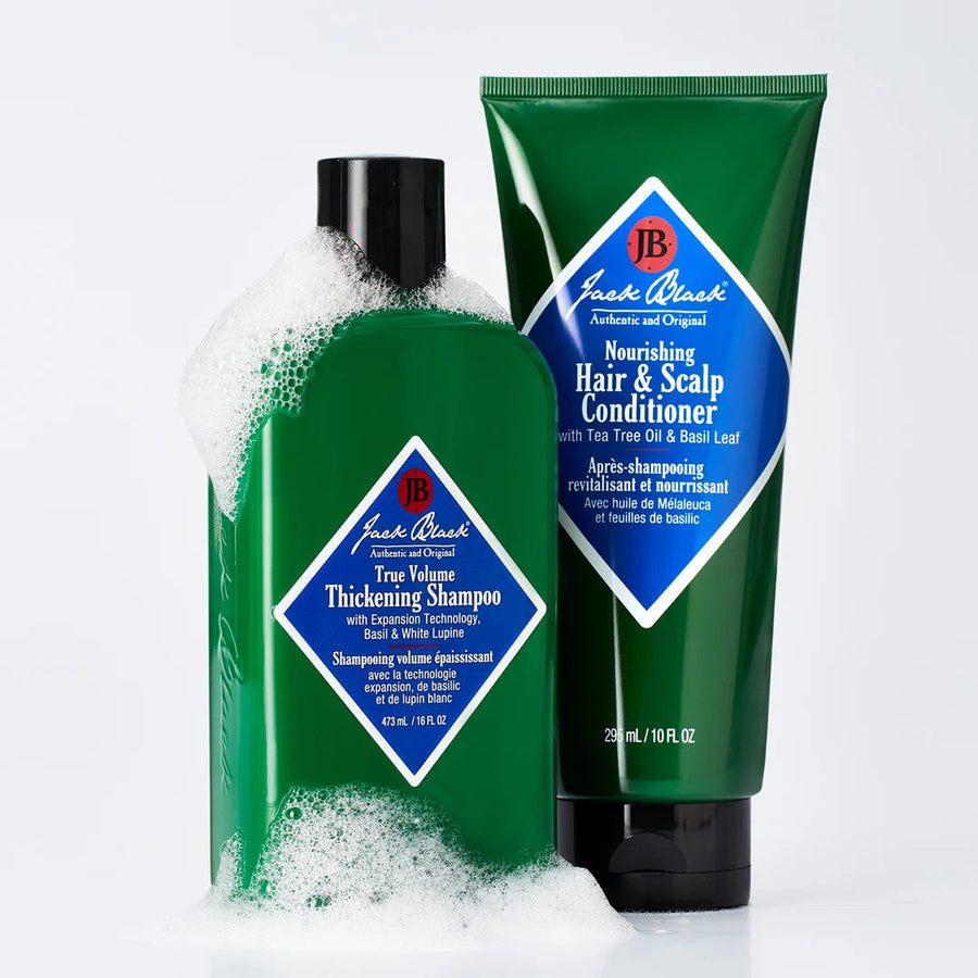 Jack Black True Volume Thickening Shampoo - 16Oz – back view