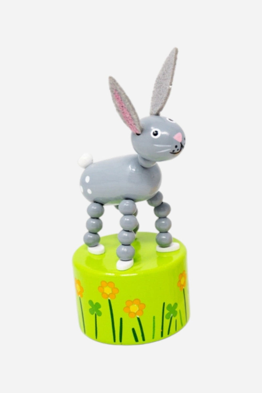Jack Rabbit Creations Duck & Bunny Push Puppet – flat lay