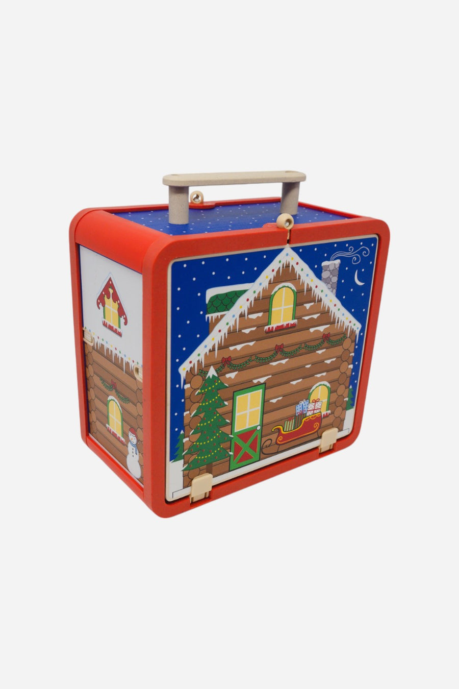 Jack Rabbit Creations Suitcase Series - Santa's Workshop – side view