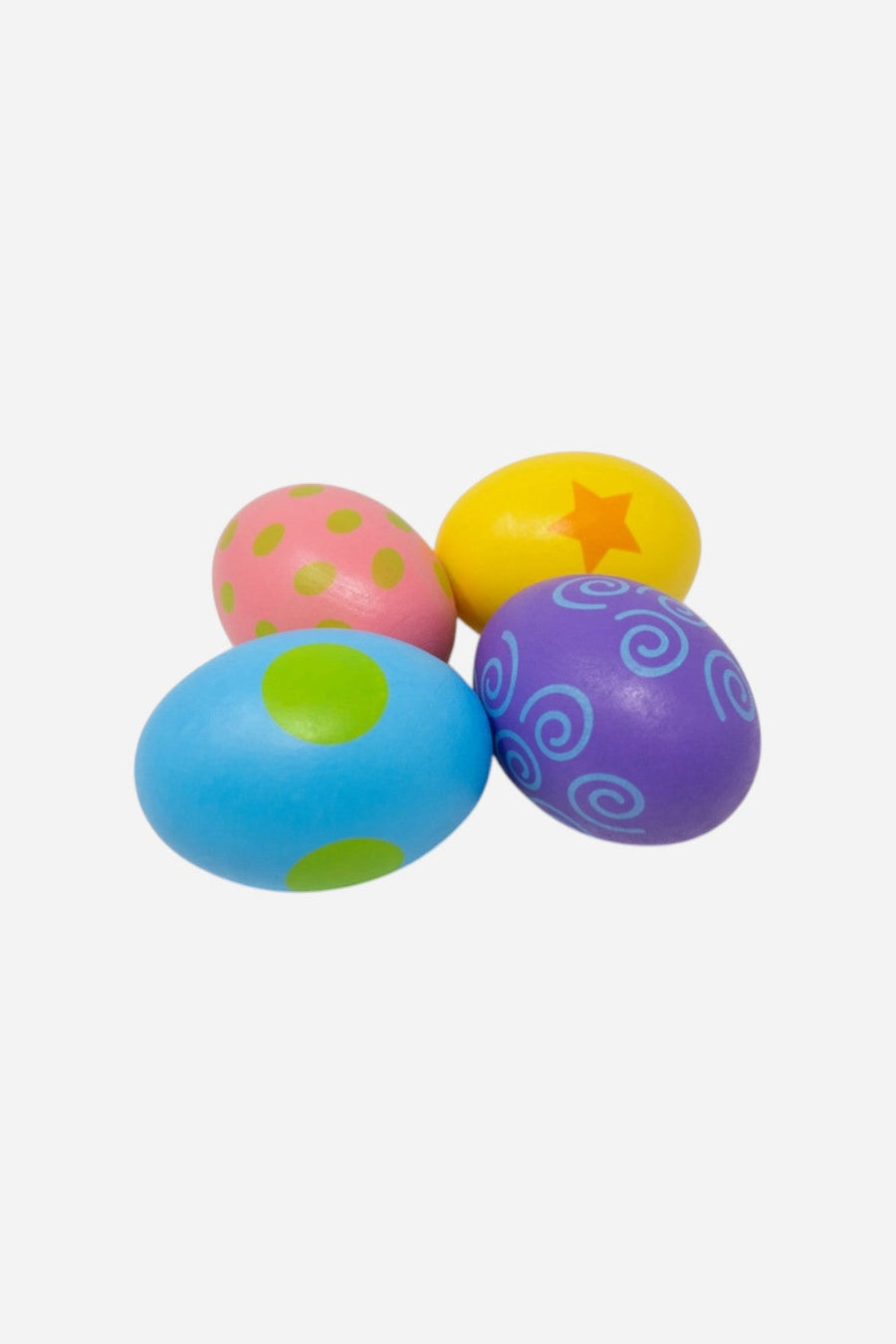 Jack Rabbit Creations Wooden Egg Rythm Shaker – back view