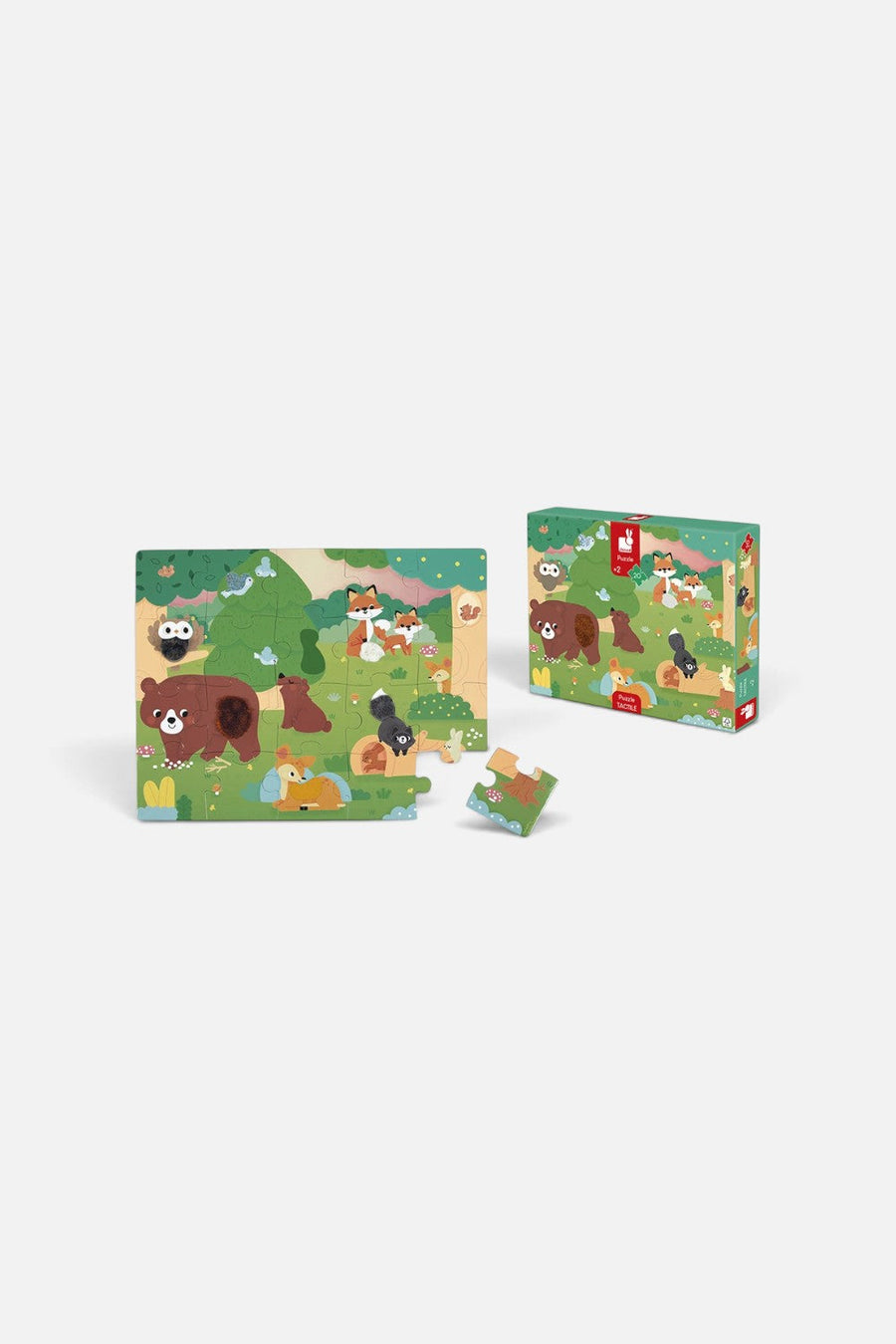 Janod Forest Tactile Puzzle – alternate
