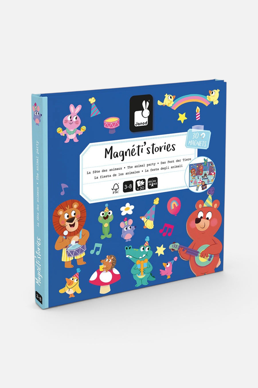 Janod Magneti'stories Animal Party – front view