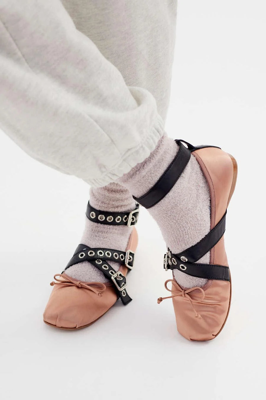 Jeffrey Campbell Choreo Multistrap Ballerina Flats