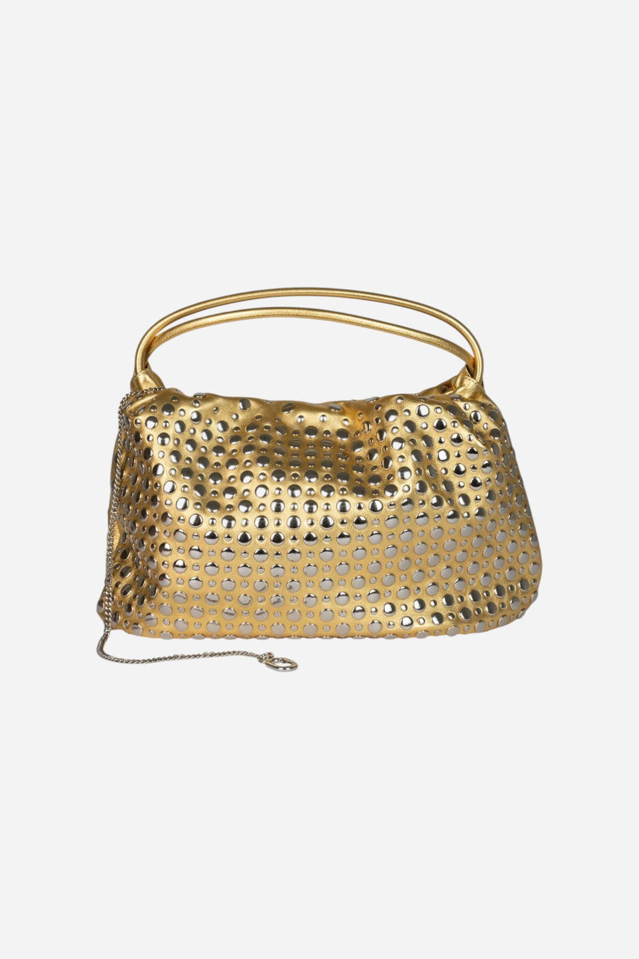 Jeffrey Campbell A-Brat in Gold Silver – back view