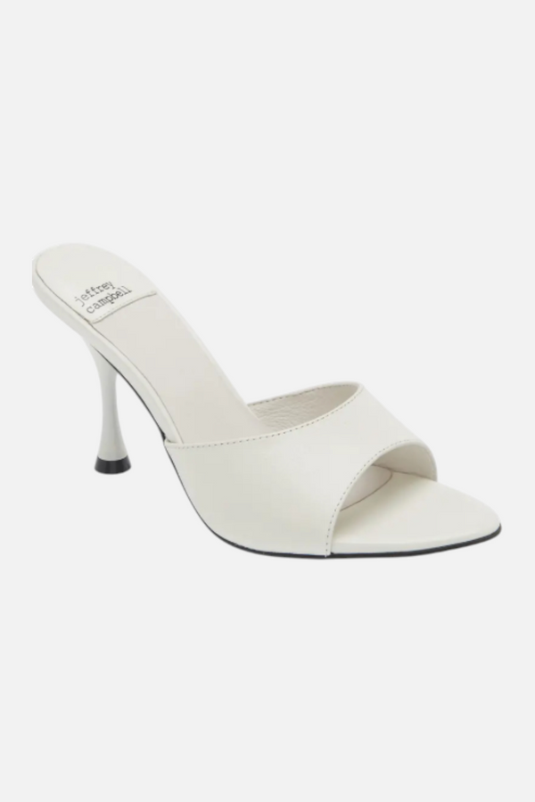 Jeffrey Campbell Agent in Ivory Crinkle