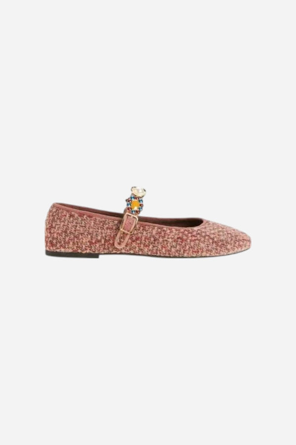 Jeffrey Campbell Amarissa in Pink Tweed