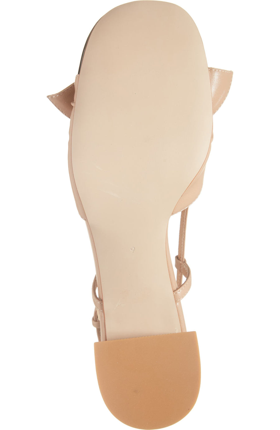 Jeffrey Campbell Babydoll Slingback Cap Toe Pump in Natural Black Patent – alternate