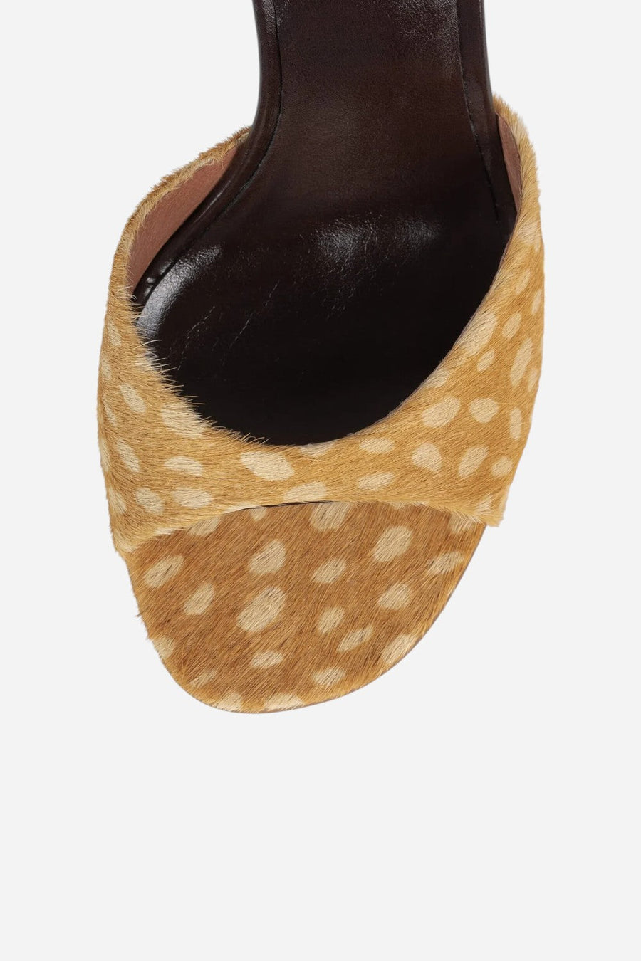 Jeffrey Campbell Bar-Hop-F in Sand Cream Dot – detail