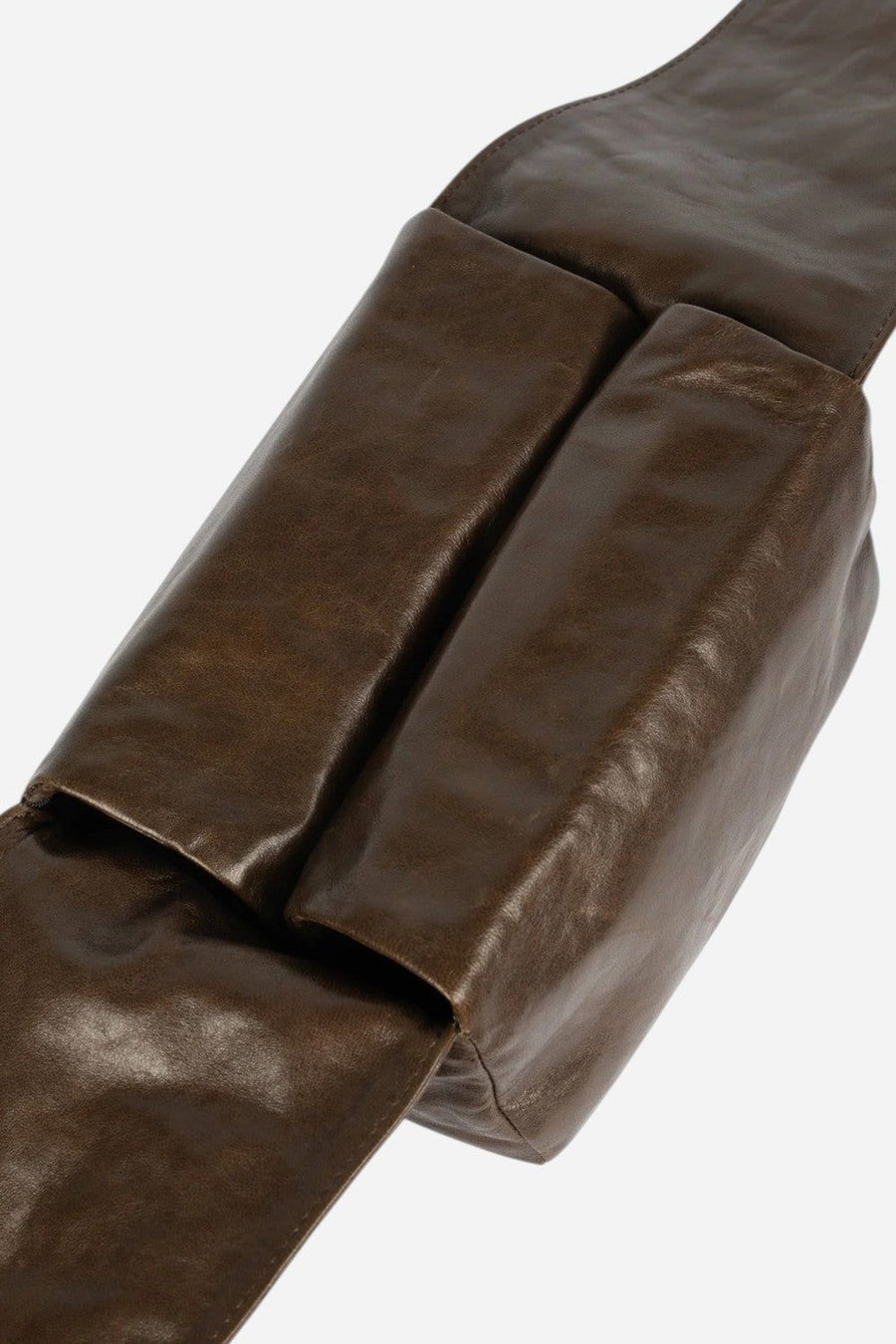 Jeffrey Campbell Boxed-Up in Coffee – back view