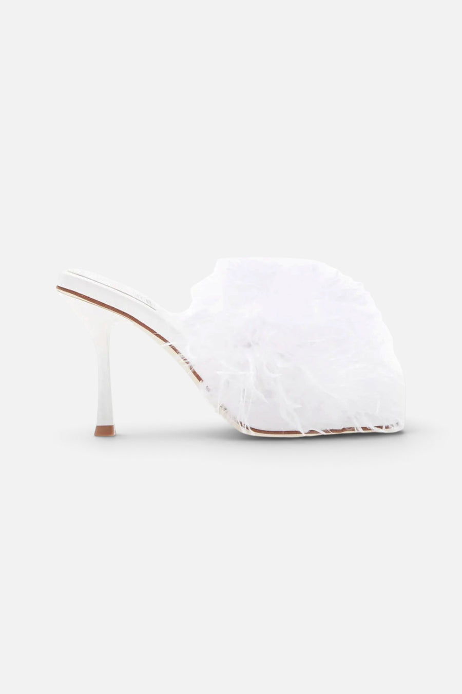 Jeffrey Campbell Chauffeur Heels In White Combo – front view