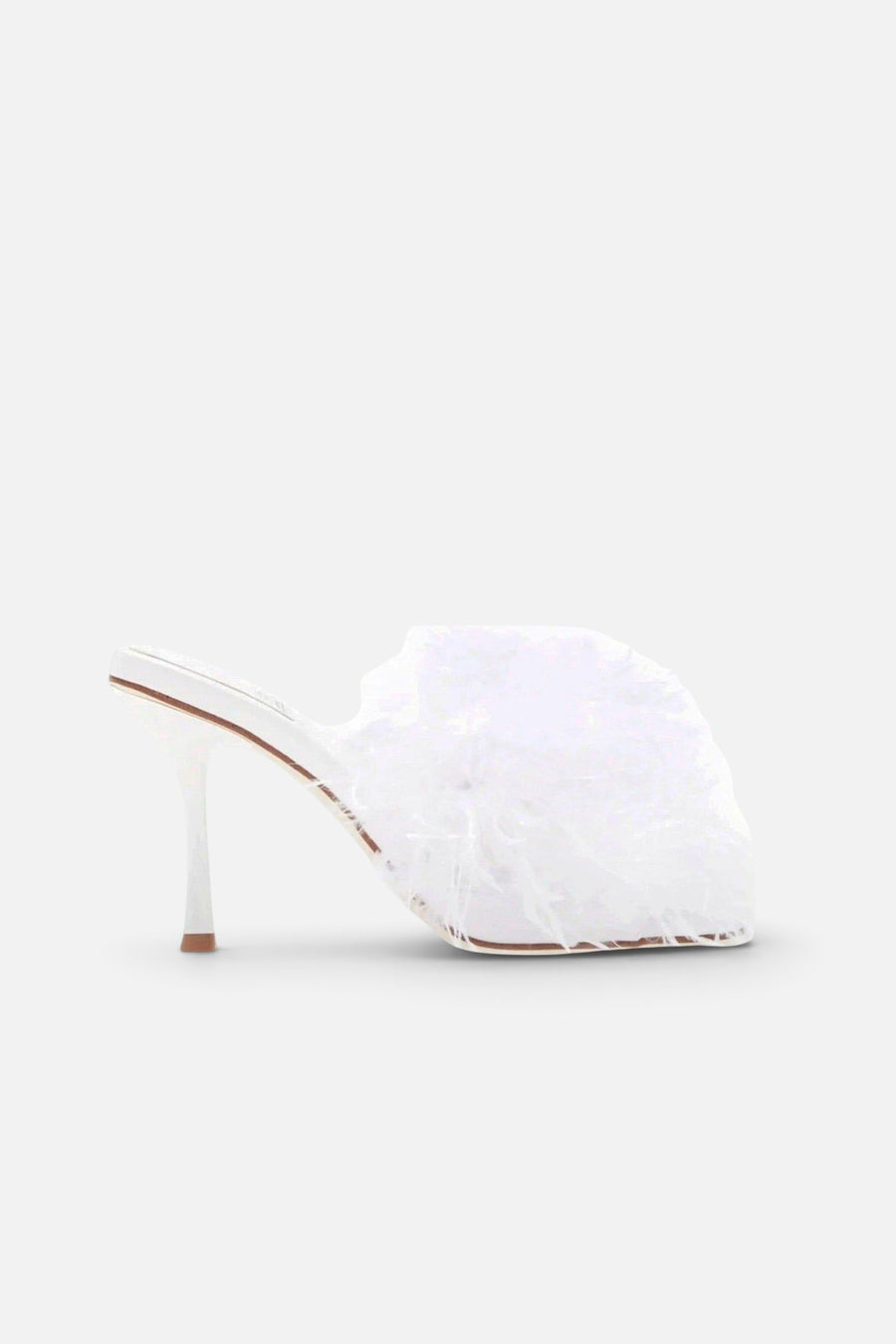 Jeffrey Campbell Chauffeur Heels In White Combo – side view