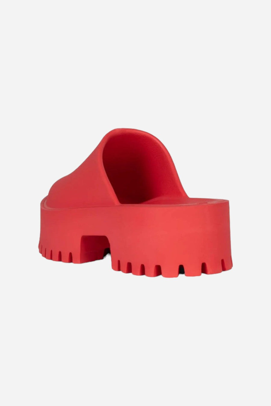 Jeffrey Campbell Clogge Platform- Red – back view