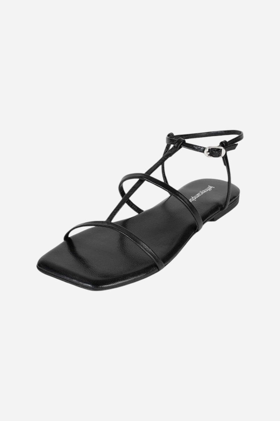 Jeffrey Campbell Corinth Sandals in Black – back view