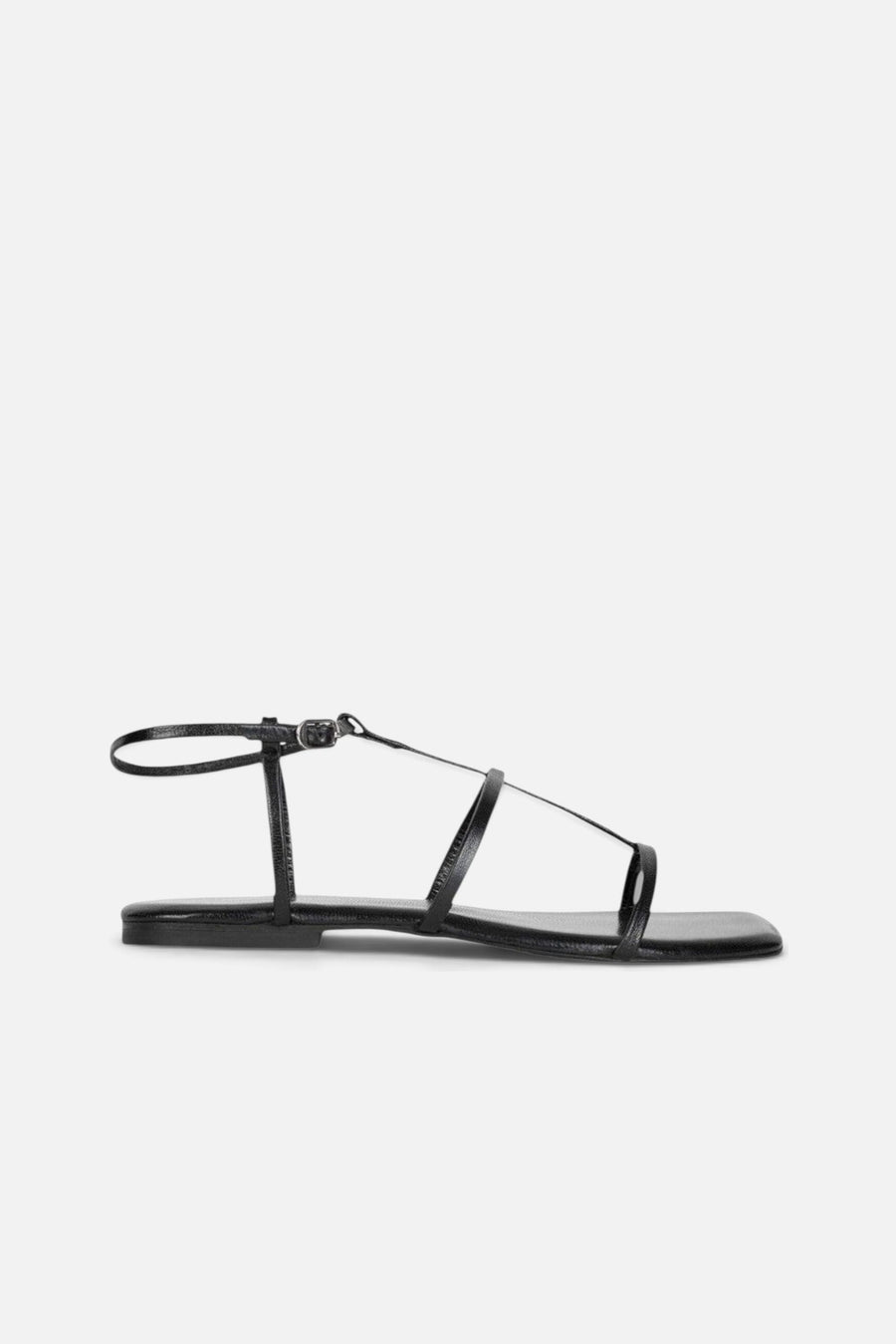 Jeffrey Campbell Corinth Sandals in Black – side view