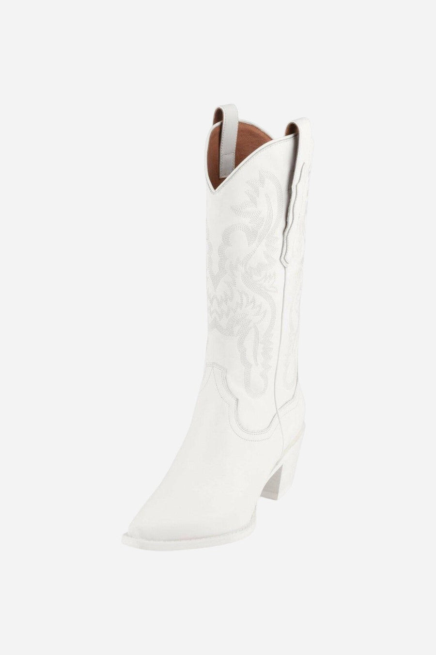 Jeffrey Campbell Dagget Boot In White Combo – back view