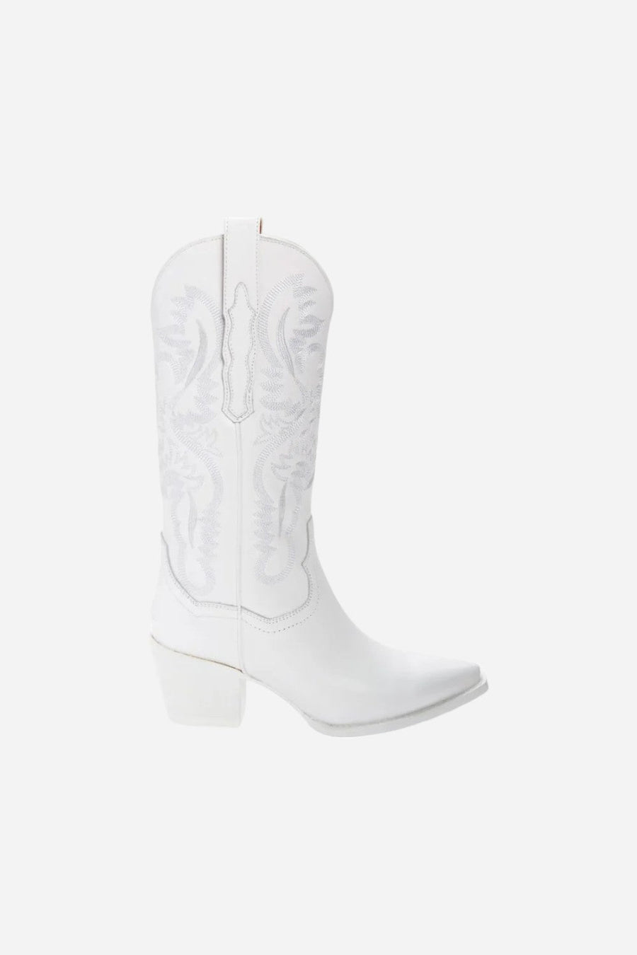 Jeffrey Campbell Dagget Boot In White Combo – front view
