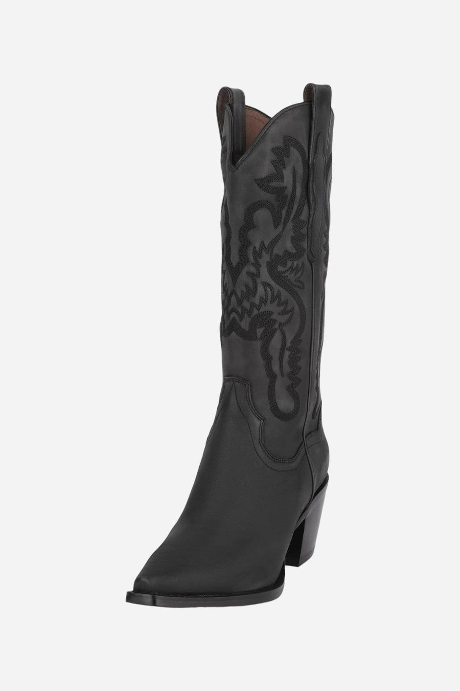 Jeffrey Campbell Dagget Boots In Black Washed – back view