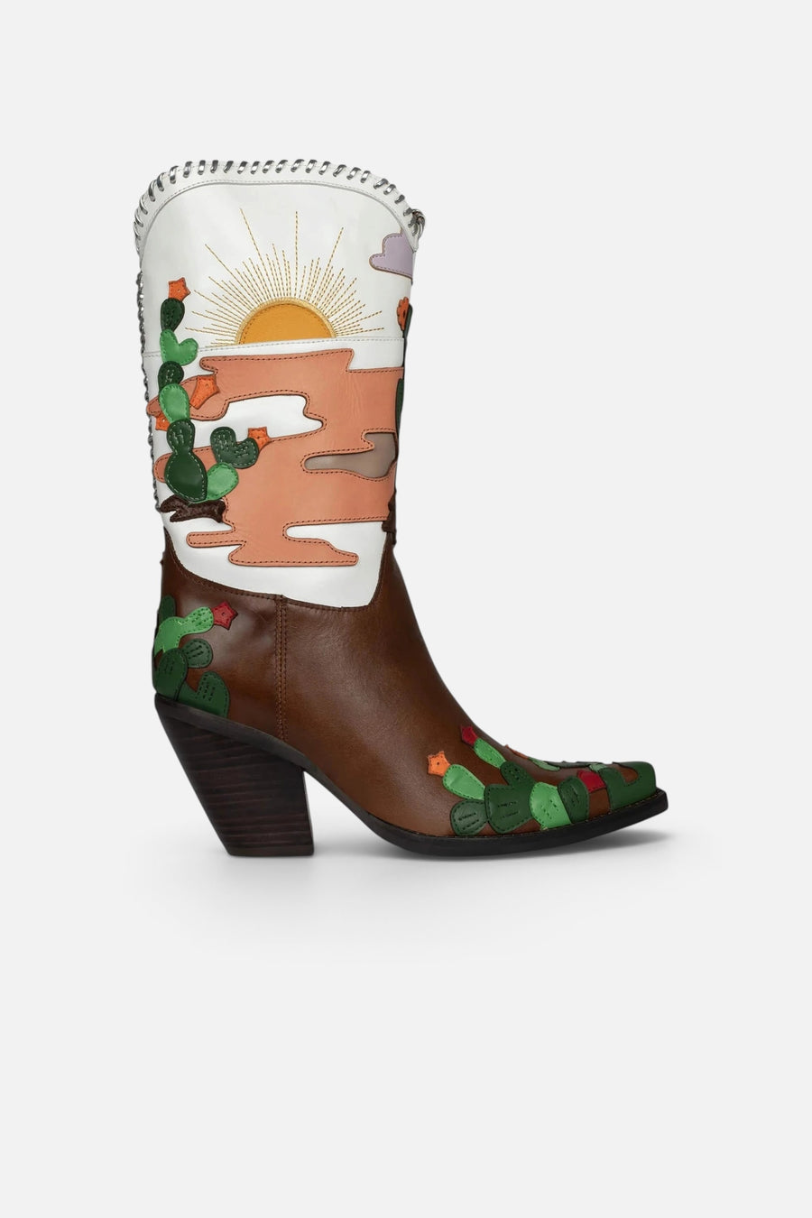 Jeffrey Campbell Desierto Brown Multi – side view