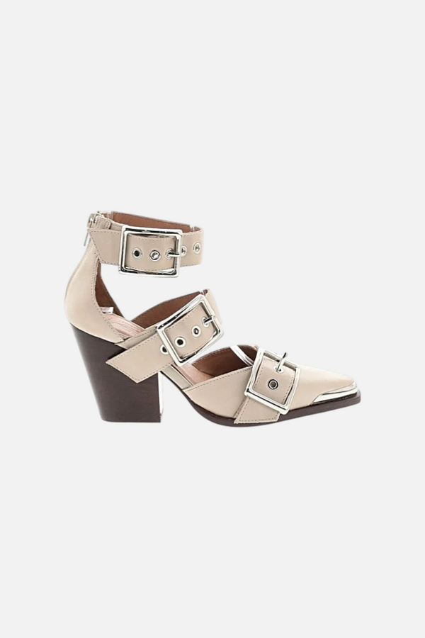Jeffrey Campbell Evander in Tan Silver