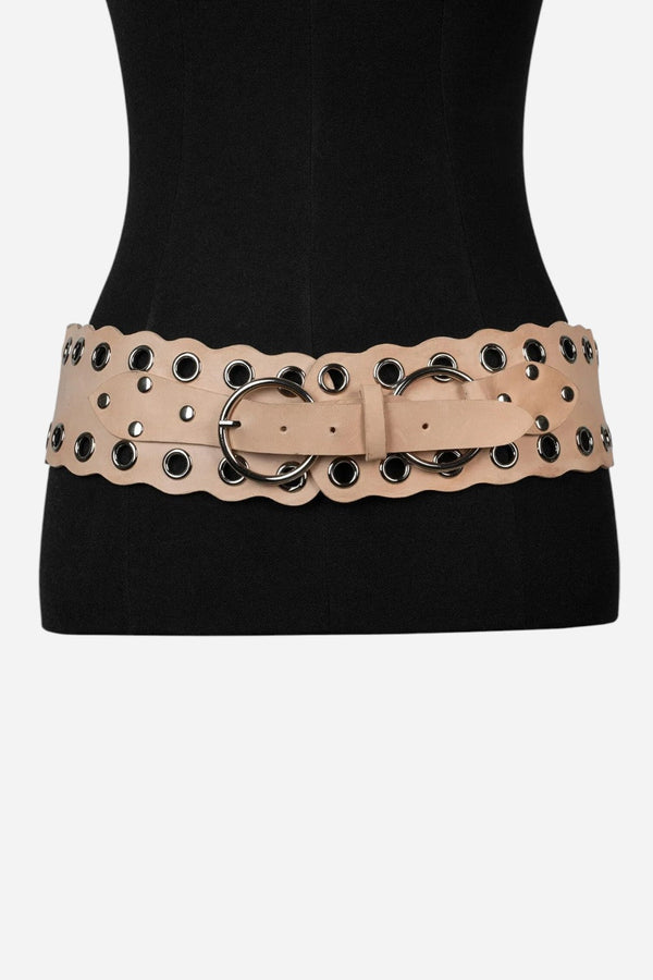 Jeffrey Campbell Fixture in Beige Silver