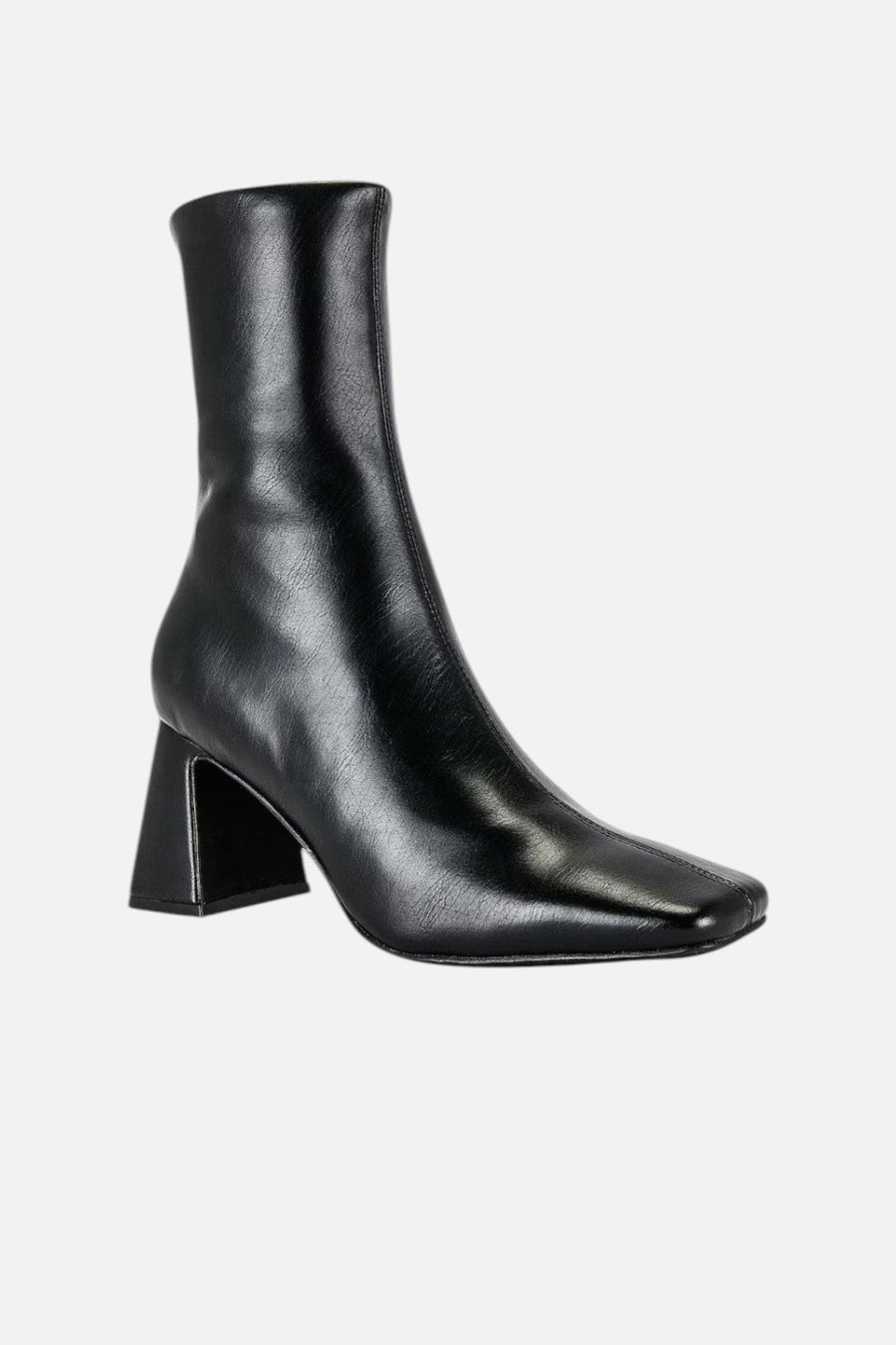 Jeffrey Campbell Jerema Ankle Boot in Black – side view