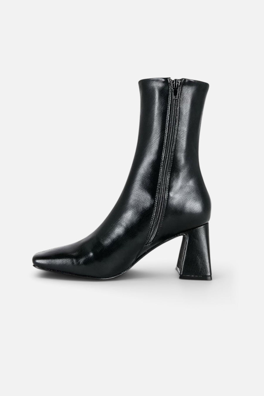 Jeffrey Campbell Jerema Ankle Boot in Black – side view